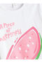 Lcw Kids Crew Neck Printed Girls' T-Shirt - 3
