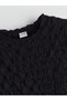 Crew Neck Girl's Crop T-Shirt (S5) - 2