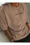Birds of Paradise Printed Cotton Fabric Men's Light Brown T-Shirt - 3