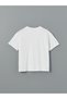 Lcw Kids White Crew Neck Girls T-Shirt - 2