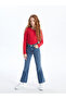 Trendlucky Girl's Basic Long Sleeve T-Shirt with Oval Neckline and Difference - 2