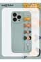iPhone 14 Case Cover with Kickstand Hand Grip, Full-Body Protection, Soft Gel Rubber Cover - 5