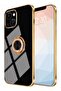 جراب لامع لهاتف iPhone 14 مزود بحلقة وغطاء TPU ناعم واقٍ مقاوم للصدمات