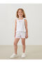 Trendlucky Textured Sleeveless Girls' Undershirt with Difference in Color - 2