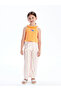 قميص TRENDLUCKY بدون أكمام مطبوع عليه عبارة Halter Neck للفتيات - 2