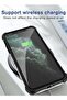 غلاف شفاف بتصميم قرص العسل لهاتف iPhone 14 Pro، غلاف هاتف للحماية من السقوط - 3