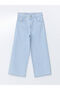 Lcw kidsindigo waist adjustable elasticated girl child jean pants - 3
