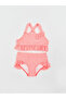 Nevavm Striped Girl's Bikini Set with Difference
