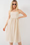 Women's Strap Ayrobin Dress 2565 - Cream - 4