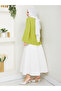 Sofya Linen Hijab Women's Shirt with Tie-Down Straps and Long Sleeves - 4