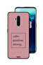 OnePlus 7T Pro Protective Case Cover Calm Positive Strong