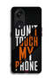 Oppo A1 Pro Protective Case Cover Do Not Touch My Phone - 2
