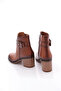 301 Women's Belt Detailed Heeled Boots - 3