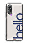 Oppo A17 Protective Case Cover Hello - 2
