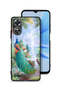 غطاء حماية لهاتف Oppo A17 بتصميم الطاووس