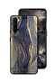 OnePlus Nord Protective Case Cover Gliter Marble Pattern