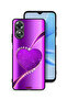 غطاء حماية لهاتف Oppo A17 - قلب لامع