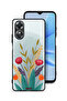غطاء حماية لهاتف Oppo A17 برسومات نباتية