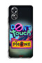 Oppo A17 Protective Case Cover Do Not Touch My Phone - 2