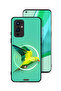 غطاء حماية لهاتف OnePlus 9 5G بطبعة فن تجريدي ببغاء