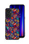 غطاء حماية لهاتف OnePlus Nord CE 2 5G بنقشة أوراق طيور وزهور ملونة