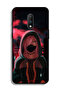 OnePlus 7 Protective Case Cover Girl Wear Mask Art - 2