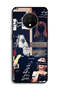 OnePlus 7T Protective Case Cover Arabic Quotes And Cut Faces - 2