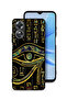 غطاء حماية لهاتف Oppo A17 مع رسمة عين