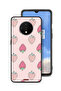 غطاء حماية لهاتف OnePlus 7T بتصميم أيقونة الفراولة