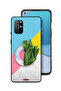غطاء حماية لهاتف OnePlus 8T 5G بنمط أوراق تجريدية