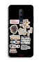 OnePlus 7 Pro Protective Case Cover Good Luck Quotes Stickers - 2