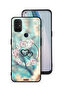 OnePlus Nord N10 5G Protective Case Cover Hearts In Ring Art