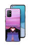 غطاء حماية لهاتف OnePlus 8T 5G بتصميم قلب وقمر