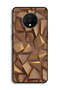 OnePlus 7T Protective Case Cover Wood Pieces Art - 2