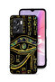 غطاء حماية لهاتف Oppo A57 5G بتصميم عين فنية