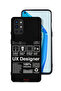 OnePlus 9R 5G Protective Case Cover Ux Designer Sticker