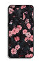 OnePlus 7 Protective Case Cover Peach Small Roses - 2