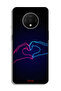 OnePlus 7T Protective Case Cover Touching Hand Making Heart - 2
