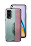 غطاء حماية لهاتف OnePlus Nord 2 5G بأوراق نصفية