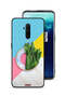 OnePlus 7T Pro Protective Case Cover Leaves Abstract Pattern