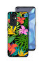 غطاء حماية لهاتف OnePlus 9 Pro 5G بنقشة زهور استوائية وأوراق شجر