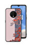 OnePlus 7T Protective Case Cover Tree Leaves And Flowers Art