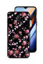 غطاء حماية لهاتف OnePlus 7 برسومات قلوب وأزهار صغيرة