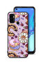 غطاء حماية لهاتف Oppo A53s برسومات دونات فنية