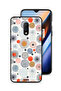 OnePlus 7 Protective Case Cover Cotton Flowers Pattern