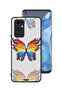 غطاء حماية لهاتف OnePlus 9 Pro 5G، فن رقمي، خلفية بسيطة، فراشة بسيطة