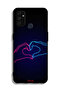 غطاء حماية لهاتف OnePlus Nord N100 بتصميم يد تلامس القلب - 2