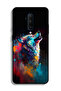 OnePlus 7T Pro Protective Case Cover Wolf Colorful Art - 2