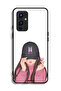 غطاء حماية لهاتف OnePlus 9 5G فتاة تصنع سنابًا - 2