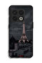 غطاء حماية لهاتف OnePlus 10 Pro 5G بتصميم برج إيفل في الليل - 2